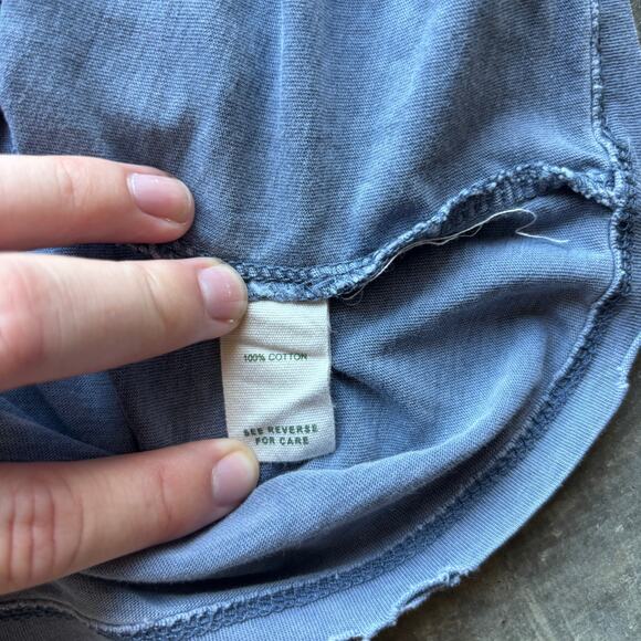 Modish Rebel Outsider Skeleton T-Shirt Women's M Blue Flint Graphic Tee - Picture 6 of 14